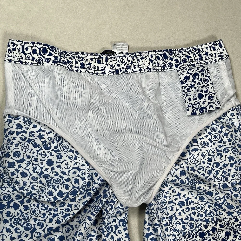 Brooks Brothers Men's Blue Montauk Seashell Lined 6